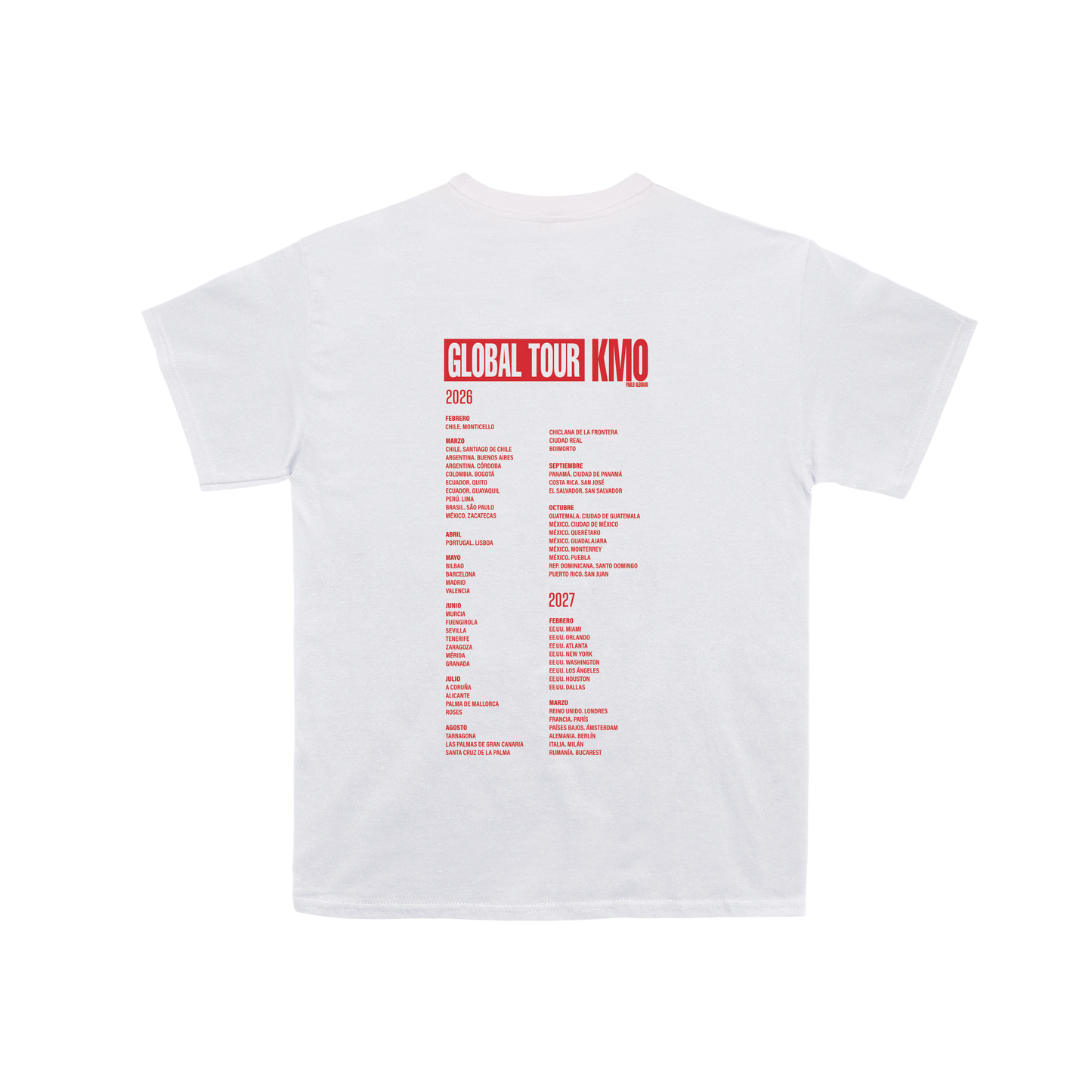 Camiseta Pablo Alborán Niño