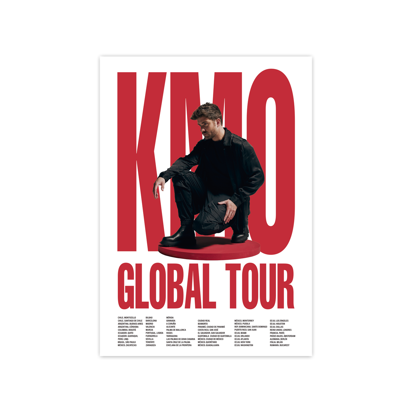 Lámina Global Tour KM0 - Edición Blanca