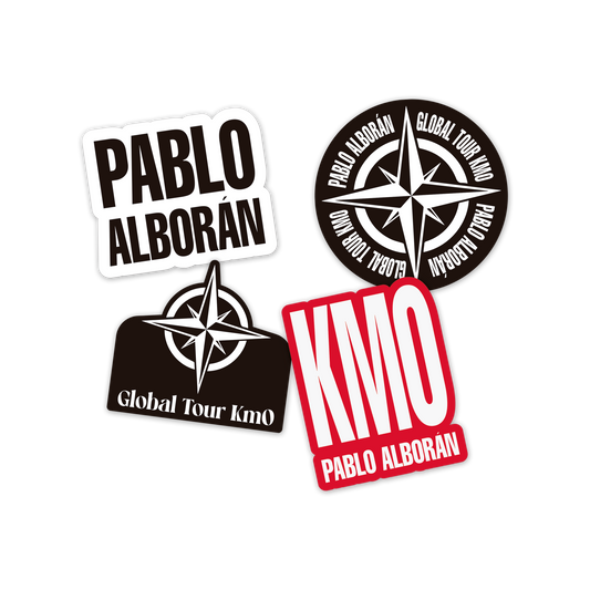 Set de pegatinas Pablo Alborán
