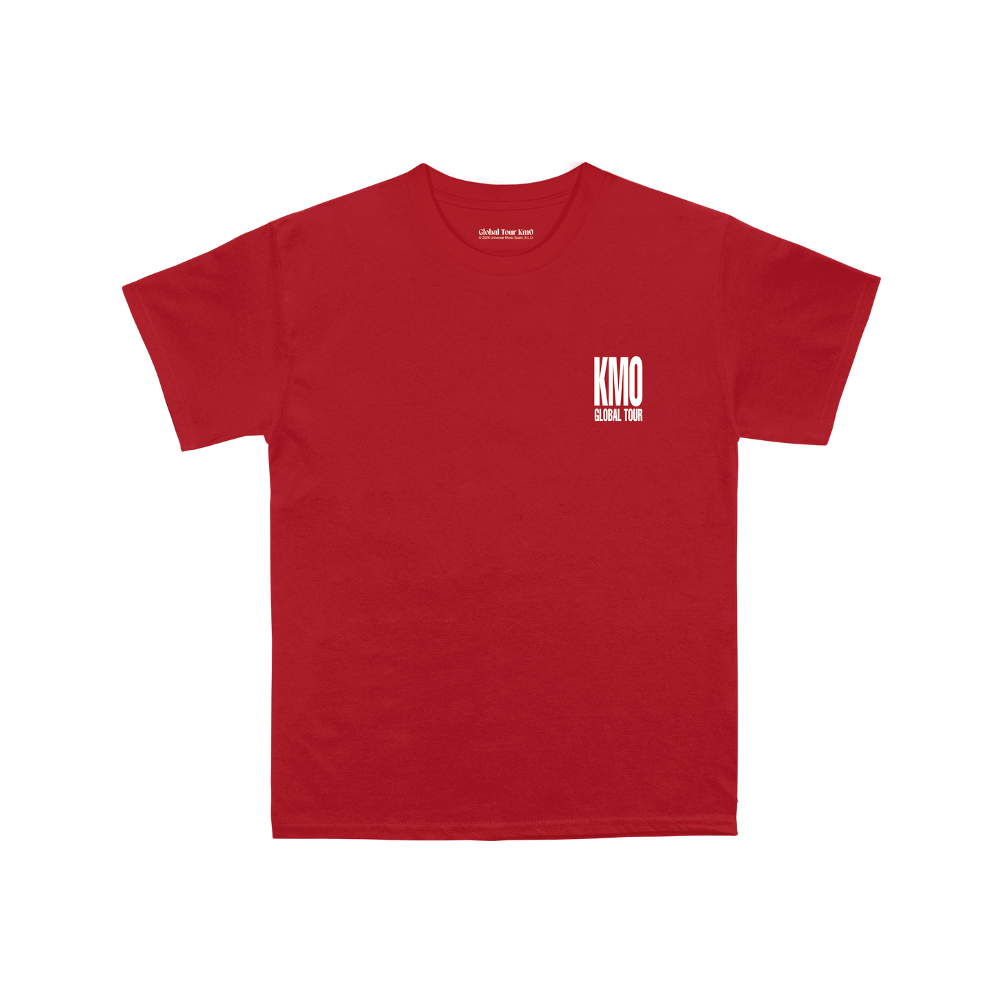 Camiseta Roja Global Tour KM0