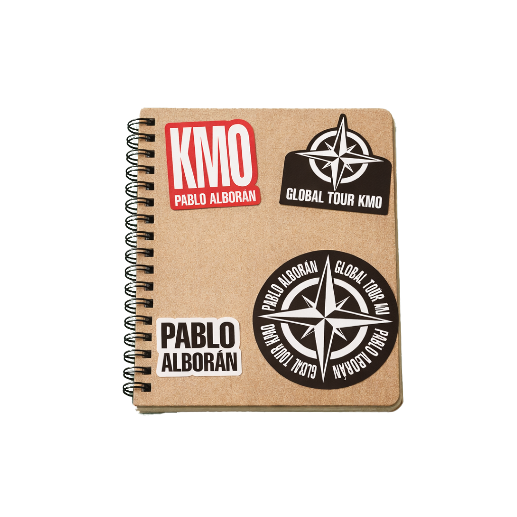 Set de pegatinas Pablo Alborán