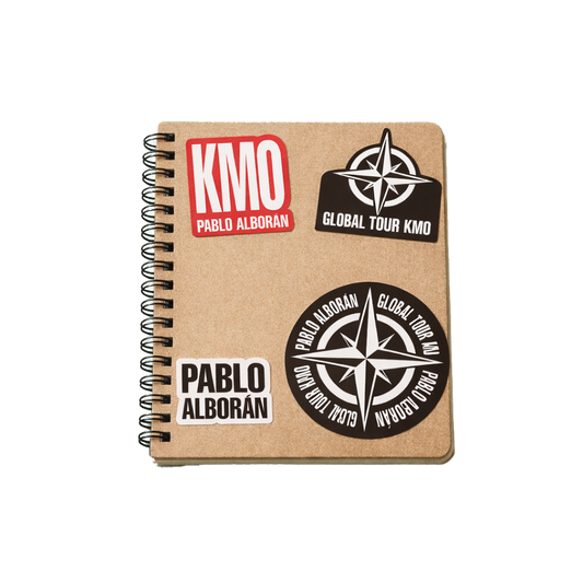 Set de pegatinas Pablo Alborán